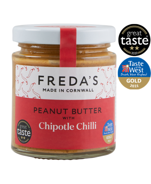 Freda's Black Pepper & Cornish Sea Salt Peanut Butter