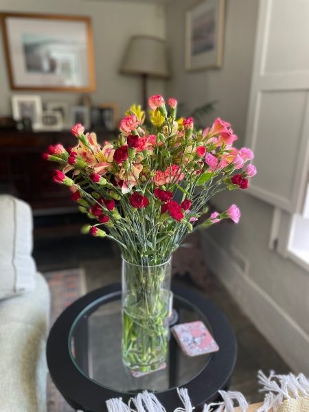 Alstromeria and Spray Carnation Bouquet