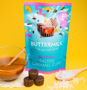 Buttermilk Plant Powered Salted Caramel Cups